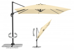 Schneider SET Ampelschirm Rhodos Junior 270x270cm + Ständer + Hülle, natur